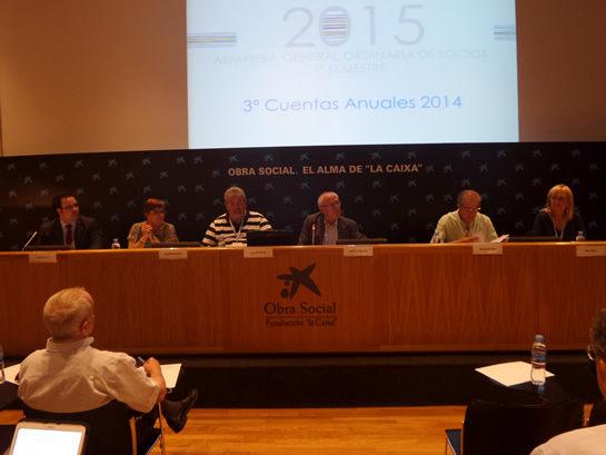 Aprobación de las cuentas anuales de 2014 en la Asamblea General