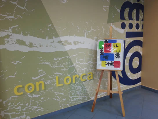 Obra de Raul, con Lorca