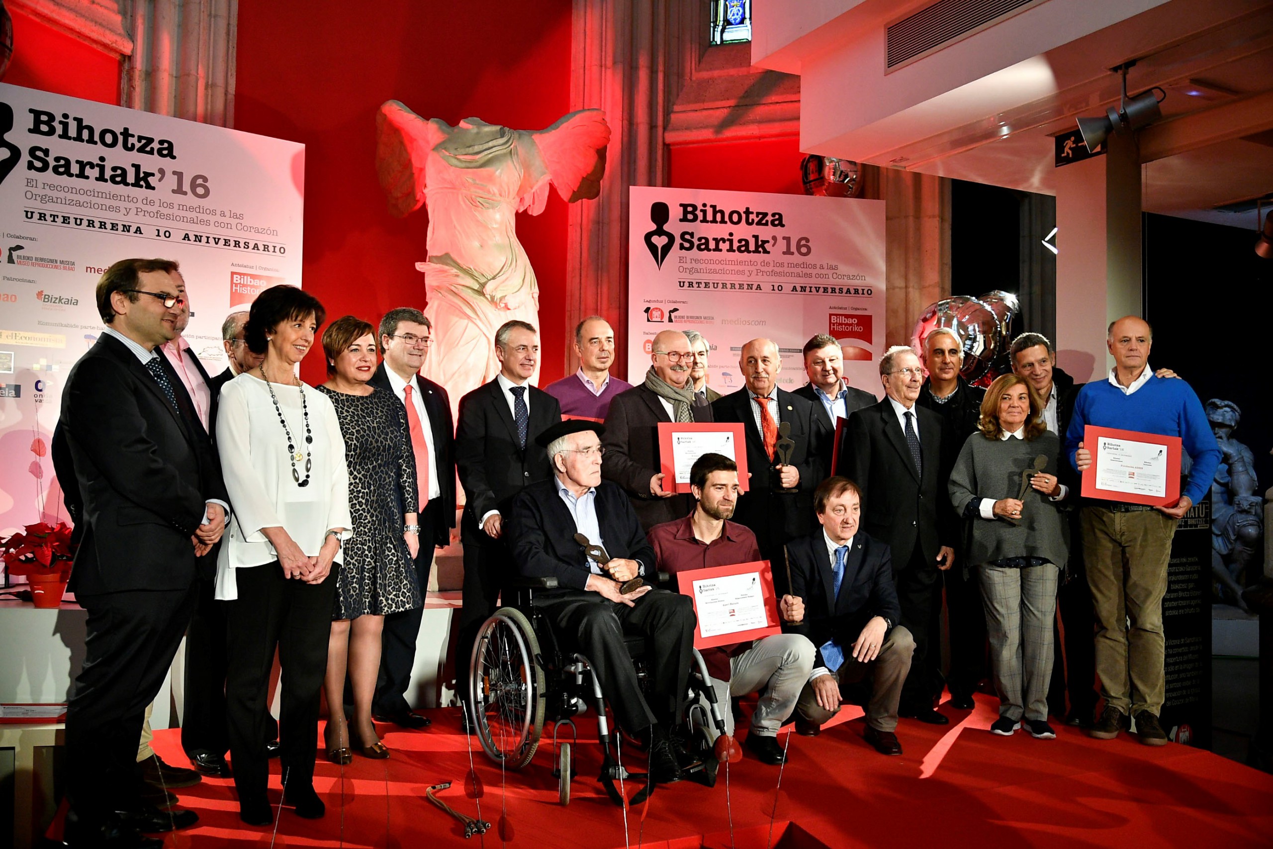 APNABI Autismo Bizkaia recibe la distinción Bihotza Saria a las buenas prácticas en la gestión asociativa