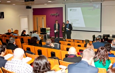 Renfe lleva a cabo una jornada de sensibilización sobre discapacidad intelectual y los TEA