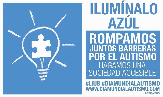 Iluminemos el mundo de azul