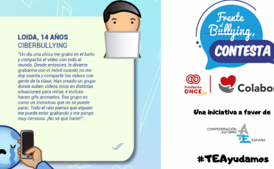 Fundación ONCE y Autismo España unen sus fuerzas para luchar contra el ciberbullying