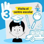Visita el centro escolar