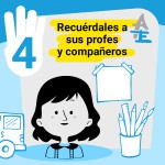 Recuérdales a sus profes y compañeros