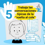 Trabaja las conversaciones típicas de "vuelta al cole"
