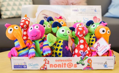Fundación Solidaridad Carrefour y Famosa presentan la colección ‘L@s Nonit@s’ para la detección precoz del autismo en bebés