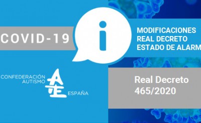 El Gobierno deja fuera del estado de alarma las peticiones de las personas con autismo