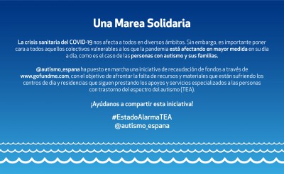 Autismo España trabaja para paliar la falta de recursos en los centros de día y residenciales pertenecientes a sus entidades socias