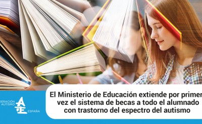 El Ministerio de Educación extiende por primera vez el sistema de becas a todo el alumnado con trastorno del espectro del autismo