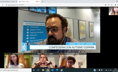 Autismo España traslada al Grupo Parlamentario Socialista el impacto socioeconómico del Covid-19 en el tejido asociativo del autismo