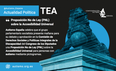 El Grupo Parlamentario Socialista en el Congreso presenta una PNL para abordar y mejorar el uso de los pictogramas