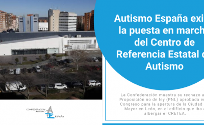 Autismo España exige la puesta en marcha del Centro de Referencia Estatal de Autismo