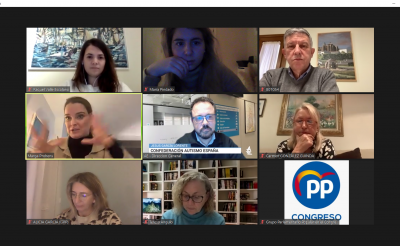 El Grupo Parlamentario Popular se interesa por las necesidades de las personas con autismo