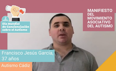 Personas con autismo comparten las principales demandas del movimiento asociativo en materia de educación y empleo