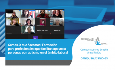 Formamos a los profesionales de nuestras entidades para que mejoren la empleabilidad de las personas con autismo