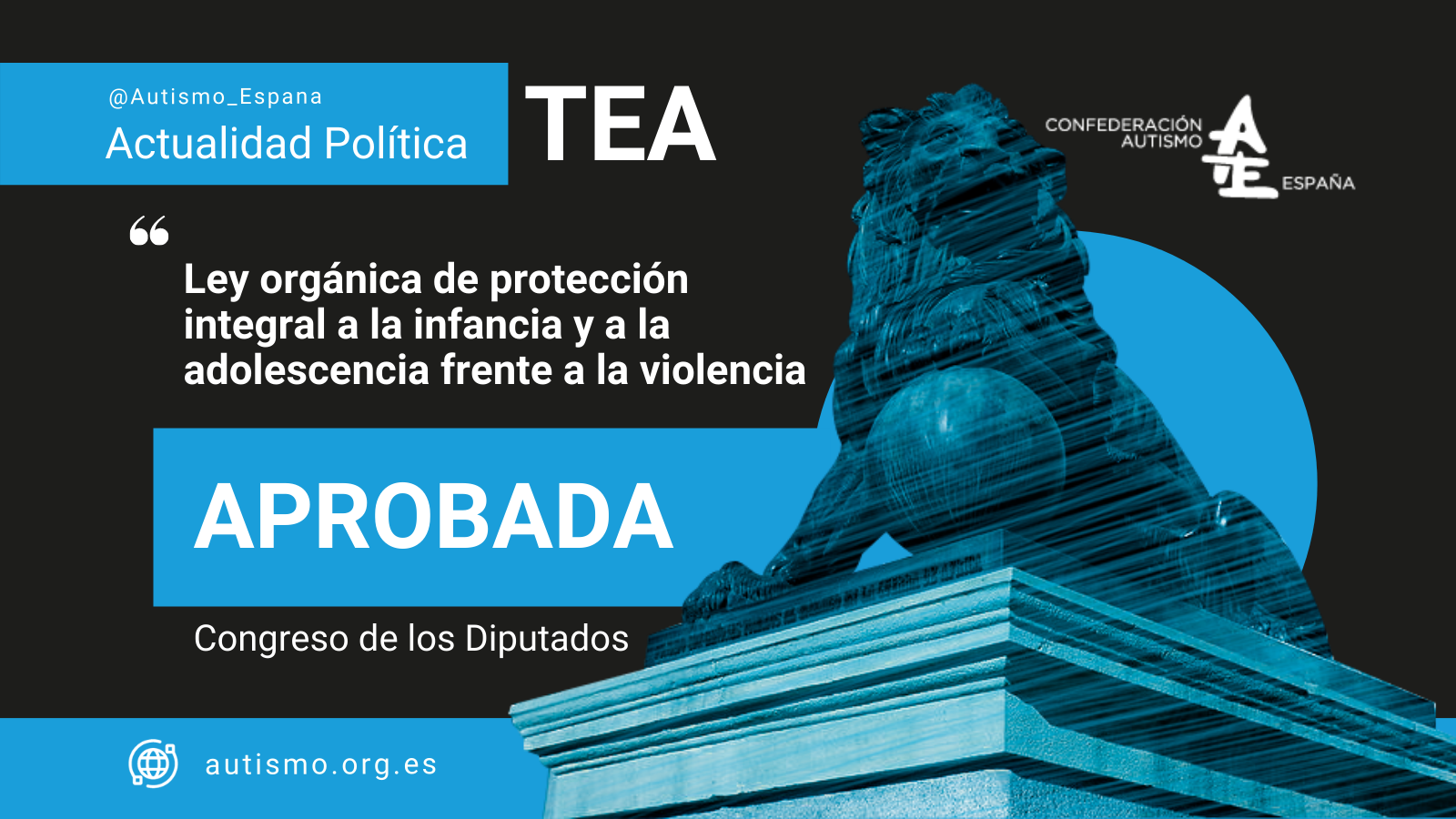 Ley orgánica protección integral infancia/adolescencia frente violencia