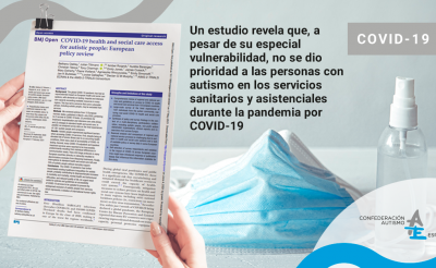 Las personas con autismo de Europa han tenido dificultades para acceder a los servicios de COVID durante la pandemia
