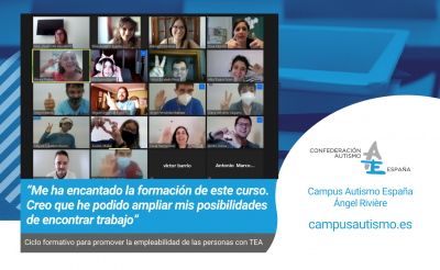 “Me ha encantado la formación de este curso. Creo que he podido ampliar mis posibilidades de encontrar trabajo”.