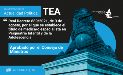 Aprobada la creación del título de especialista en Psiquiatría Infantil y de la Adolescencia