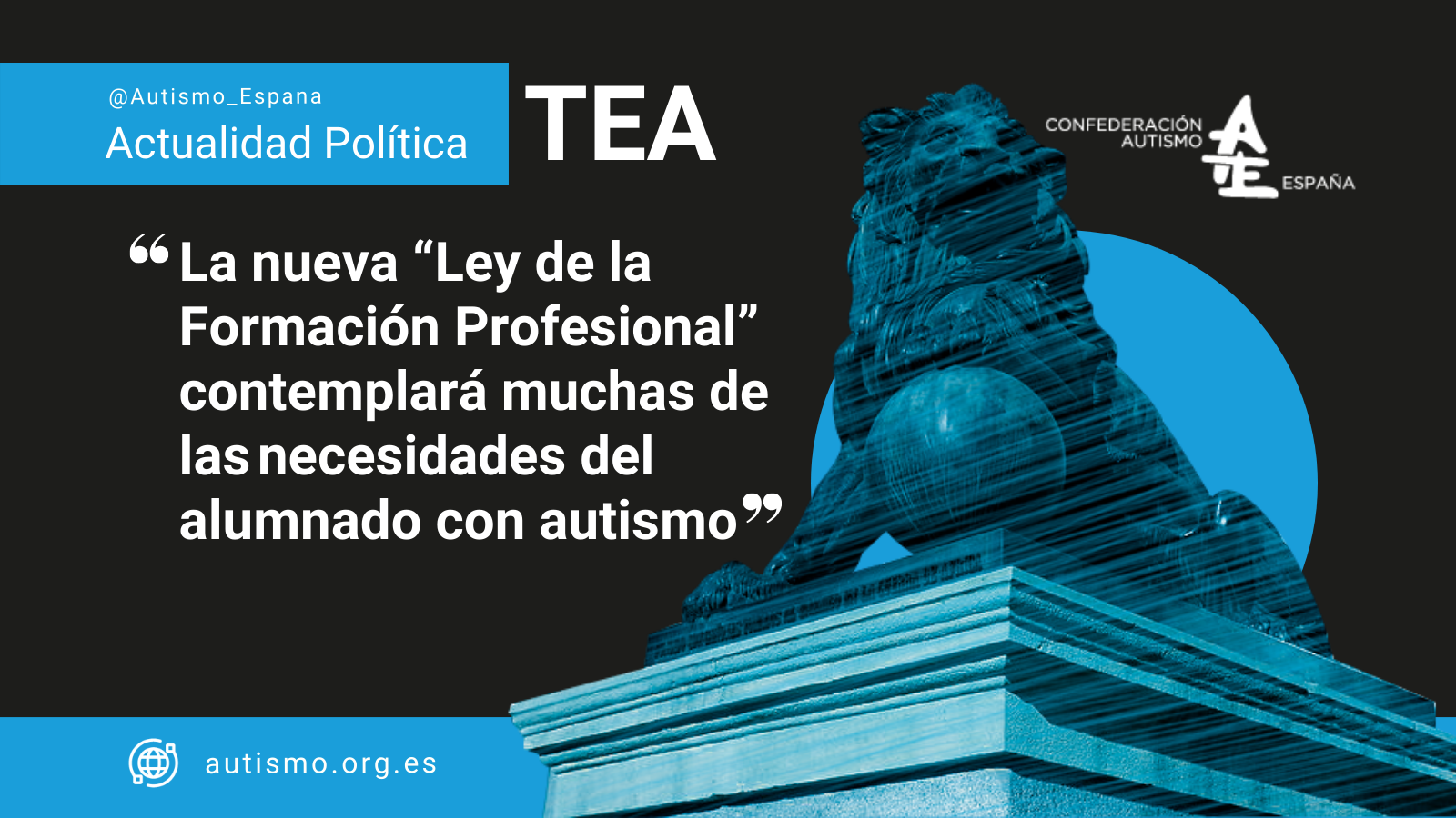 Ley Formación Profesional de necesidades de alumnos autistas