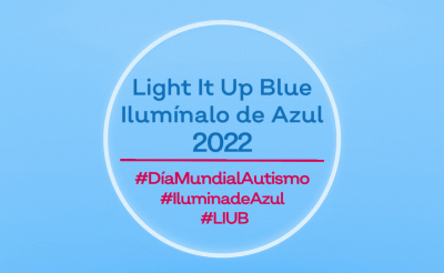 ¡Ayúdanos a conseguir 450 edificios y monumentos iluminados de azul!