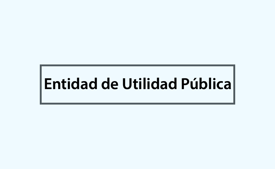 Texto: Entidad de Utilidad Pública