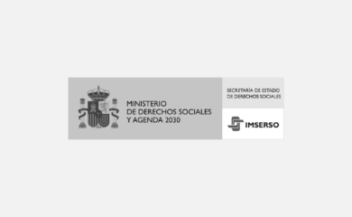 Logotipo de Ministerio de Derechos Sociales y Agenda 2030. Secretaría de Estado de Derechos Sociales. IMSERSO