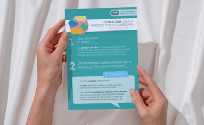 Infografía | Contactar con una persona autista para un proceso de selección