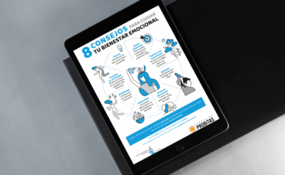 Infografía | 8 consejos para cuidar tu bienestar emocional