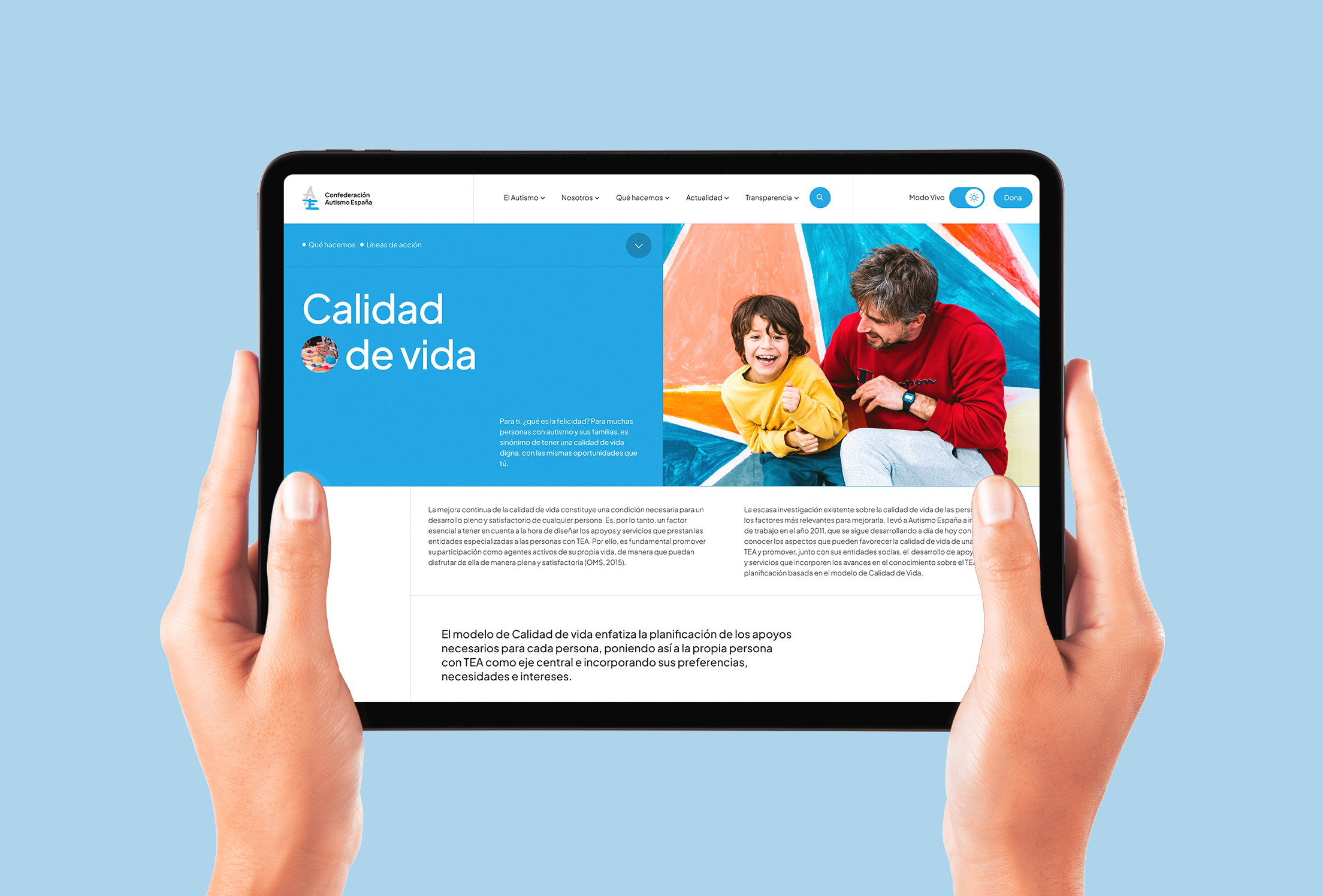 Estrenamos nuevo sitio web de Autismo España
