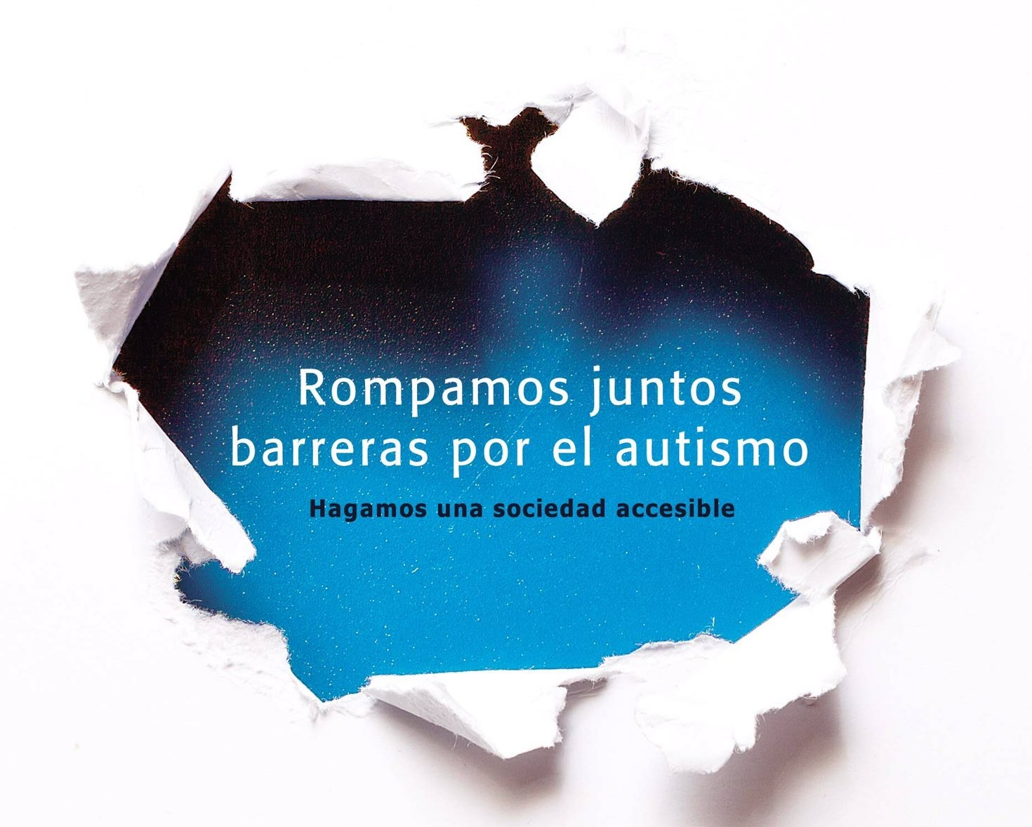Logo Rompamos juntos barreras por el autismo