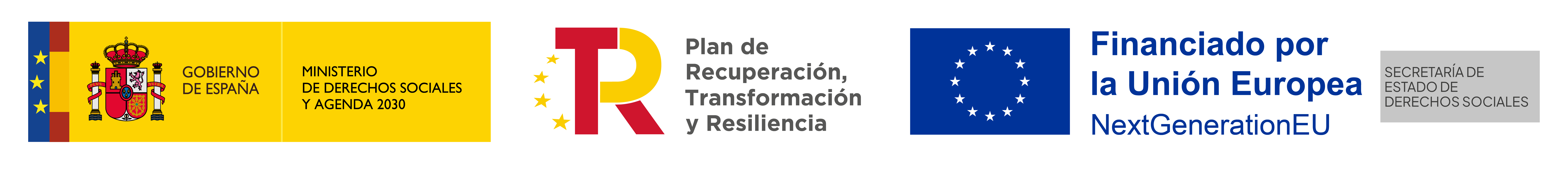 Logotipos de los financiadores del proyecto +Digitales