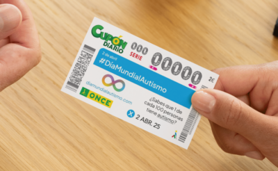 El cupón de la ONCE del 2 de abril está dedicado al Día Mundial del Autismo